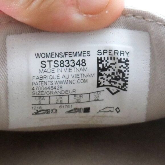 Sperry Top-Sider Bridge Classic Slip-on Loafers Metallic Gold STS83348 Women's 5 - Picture 10 of 11